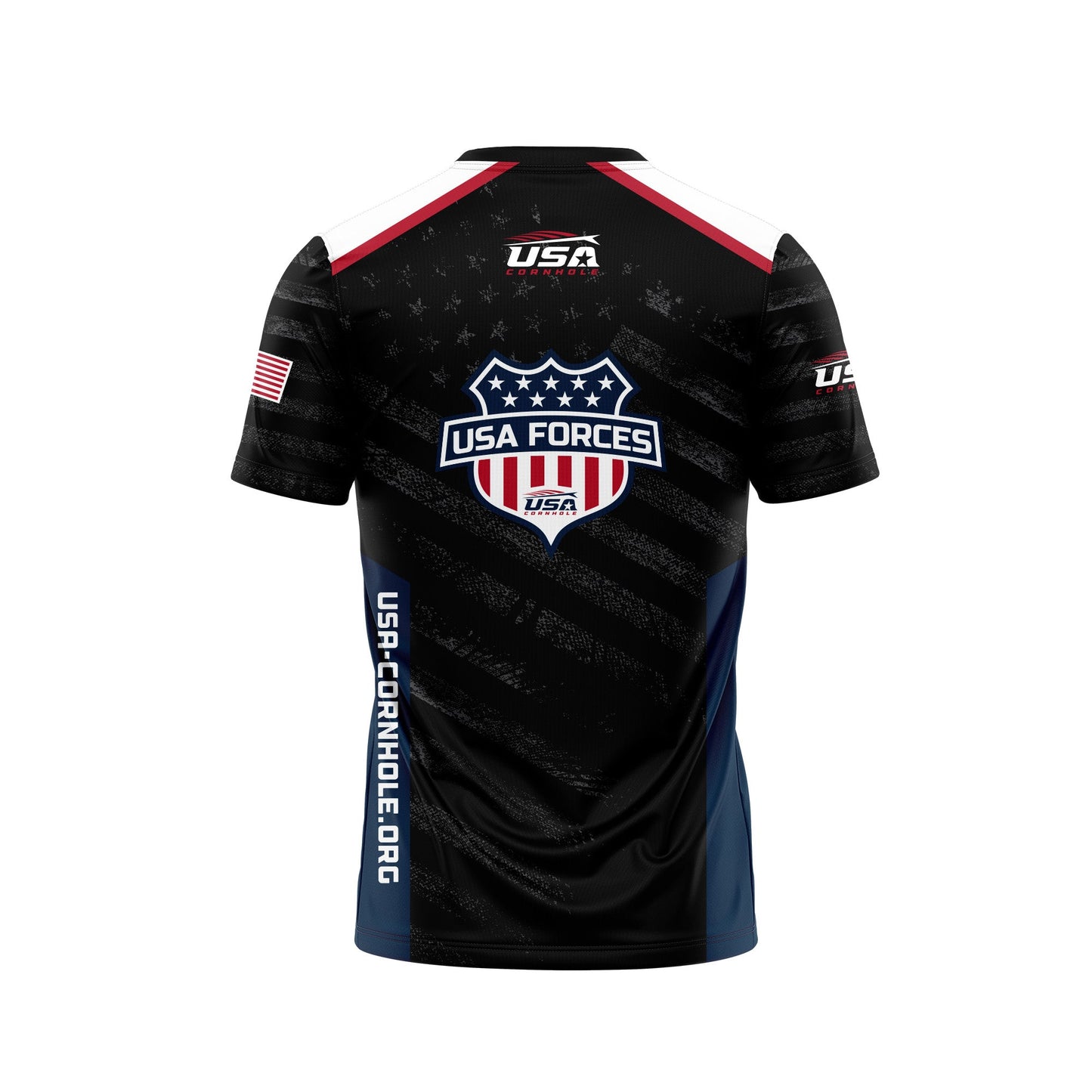 ACL USA FORCES JERSEY - BLACK